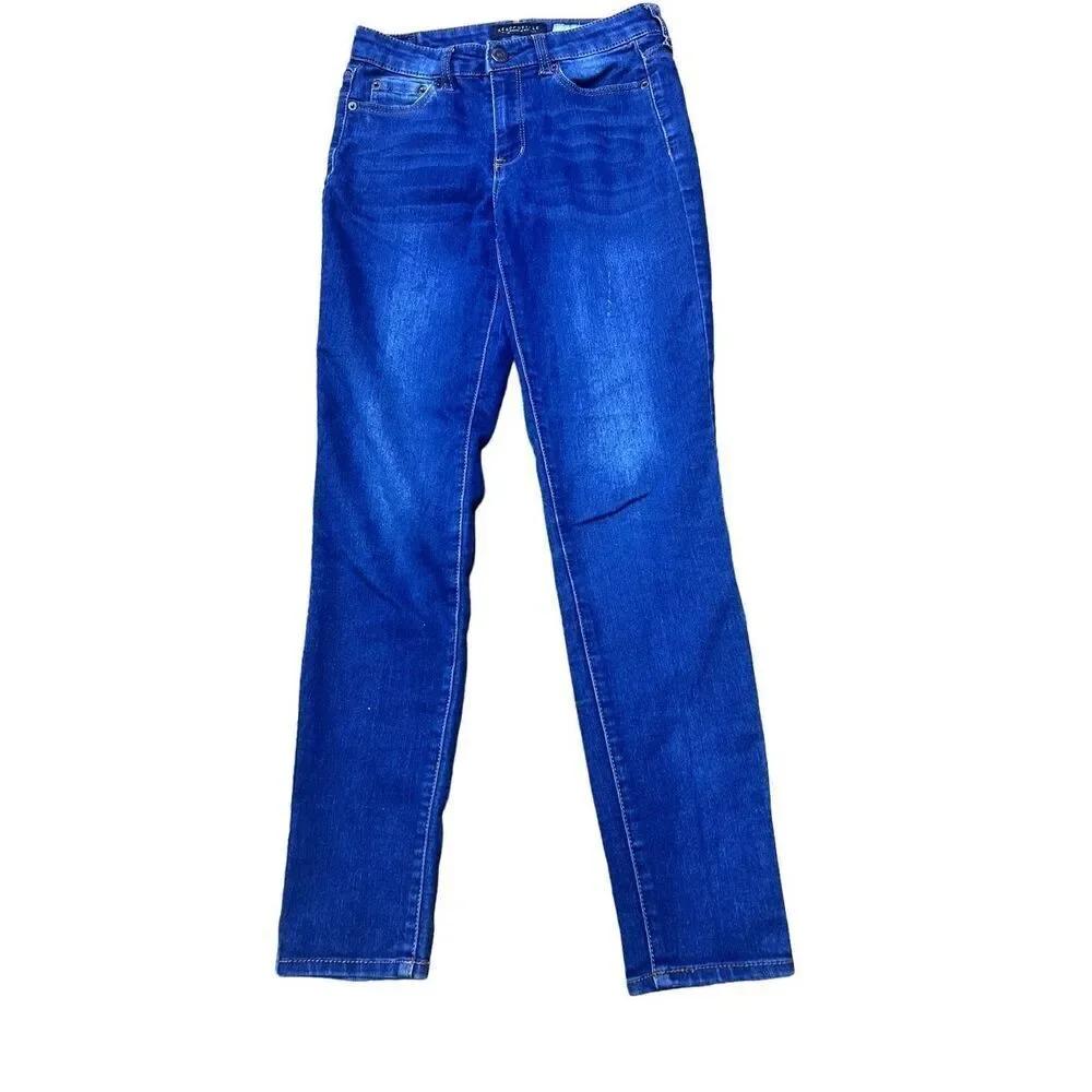 Aeropostale Women's Blue High Waisted Cotton Blend Jeggings Size 2